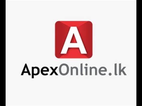 apexonlineexam|ApexOnline.lk .